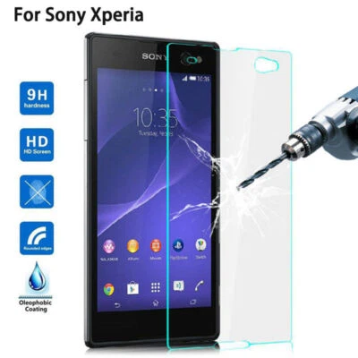 1/2PCS For Sony Xperia 5 iv 10 iii 5ii 1 IV 10 IV 8 1ii Screen Protector Glass - Image 1 of 4