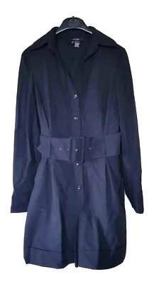 Overall Damen von ZARA Gr. XS Schwarz Langarm mit Gürtel Neu - Bild 1 von 4