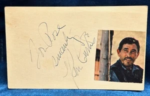 👀 KEN CURTIS Festus Gunsmoke signed Autogramm Karteikarte 👀 - Bild 1 von 2