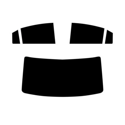 Tinte de ventana precortado para Chrysler 200 4 puertas Berlina 2011-14 5% limusina negro trasero Foto 1 de 4