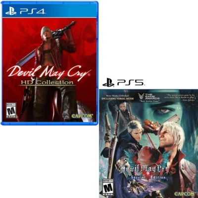 Devil May Cry HD Collection PS4 & 5 [Special Edition] PS5 Brand New Game Bundle - Image 1 of 4