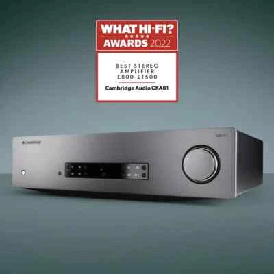CAMBRIDGE AUDIO CXA81 MKII LUNA GREY AMPLIFICATORE INTEGRATO NUOVO - Immagine 1 di 3