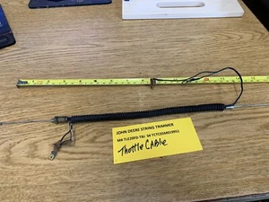 John Deere Trimmer TLE20FD-TBJ Throttle Cable - Picture 1 of 9