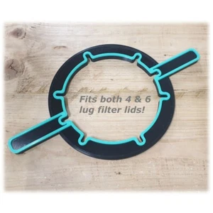 Swimming Pool Sand Filter Lid Tool Wrench Spanner 8 '' Fits Lacron 4 & 6 Lug ! - Picture 1 of 6