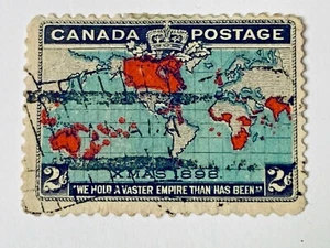 KANADA PORTO ERSTE WEIHNACHTSMARKE 1898 - Bild 1 von 2
