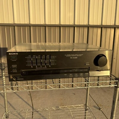 Sony TA-AX285 Amplificatore Stereo Integrato HiFi 2 Canali Equalizzatore Phono - Immagine 1 di 4