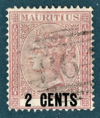 [mag752] MAURICIO (#83) usado en SEYCHELLES 1878 SG#Z37 cv:£100 (B64 Cancelar) Foto 1 de 2