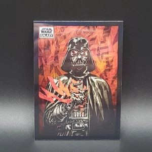 2022 Topps Chrome Star Wars Galaxy #74 rifrattore mancanza di fede - Foto 1 di 2