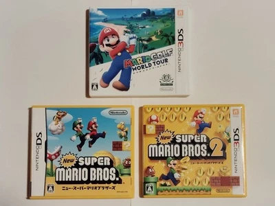 [Import duties included] Nintendo DS/3DS Super Mario Bros. All 3 Types Unused Bu - Image 1 of 4