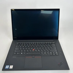 Lenovo ThinkPad P1 Gen 2 15 Black 4K i7-9850H 2.60GHz 32GB 1TB SSD Quadro T1000 - Picture 1 of 10