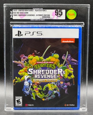 TMNT Shredder's Revenge Sony PlayStation 5 PS5 KONAMI Sealed New VGA 95 Graded - Image 1 of 2