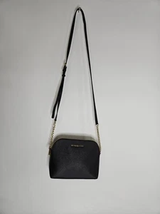 Michael Kors Umhängetasche Cindy Dome Small Leder schwarz - Bild 1 von 6