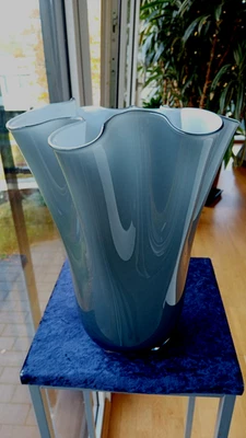 XXL Große schwere Glas Vase - ONLYLUX FLORENZ - dekorativ - Höhe 30 cm - 2,3 kg - Bild 1 von 4