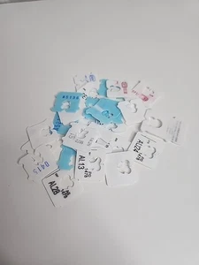 Lot Of 30 Pieces Bread Bag Tags. Various Sizes & Colors. - Picture 1 of 6