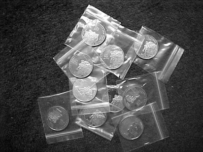 10 - 2000 S PROOF NEW HAMPSHIRE STATE QUARTERS FROM PROOF SETS CLAD LOT - Image 1 of 4