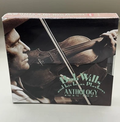 Bob Wills and His Texas Playboys Anthology 2 CD Set Rhino Records 1991 Sealed - Image 1 of 3