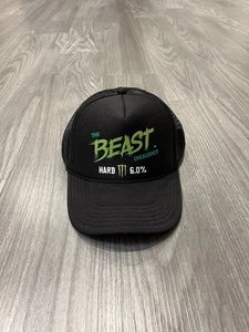 Cappello camionista Monster Energy Hard The Beast scatenato berretto maglia snapback nero - Foto 1 di 6