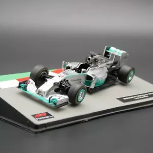 ixo 1:43 F1 Cars Mercedes F1 W05 Hydrid 2014 Lewis Hamilton Modello Auto Giocattolo Metallo - Foto 1 di 7