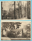 WINCHESTER CATHEDRAL England TWO VINTAGE PC. 5317