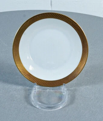 Rosenthal Selb - Germany assiette en porcelaine sous plat bord doré Ø 15,2 cm... - Photo 1/4