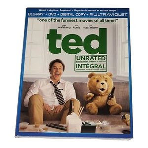 Ted Unrated Blu-ray - Includes Slipcover - Picture 1 of 5