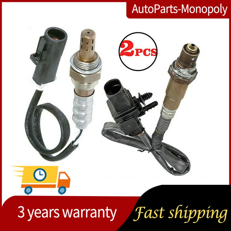Sensor de oxígeno O2 ascendente y descendente 2 piezas nuevo para Ford Flex Taurus Lincoln MKS MKT 2010 3,5 L Foto 1 de 4