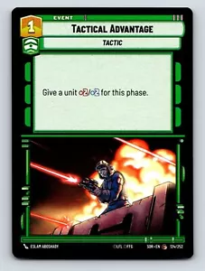 Tarjeta de evento táctico Command Tactical Advantage habilidad táctica bonificación 2C 2H - Imagen 1 de 10