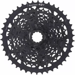 MicroShift Advent Casete 9-Speed 11-42 Negro Ed Recubierto - Para Shimano Hg - Imagen 1 de 1