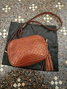Gucci Microcriguccissima Disco Crossbody Bag - Foto 1 di 22