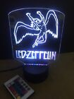 Led Zeppelin LED Neon Light Sign Man Cave , Game , Bed Room ,Bar  garage Rgb