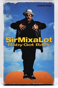SIR MIXALOT "Baby Got Back / Cake Boy" 1992 Cassette Single Def American 4-18947 - Picture 1 of 4