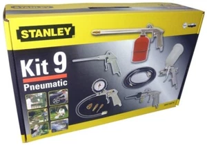 8016738714739 STANLEY PNEUMATIC TOOL SET 9 pcs. - Picture 1 of 1