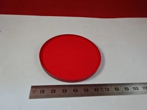 OPTICAL GLASS RED FILTER PRO OPTICS AS PICTURED #5-A-61 - Picture 1 of 9