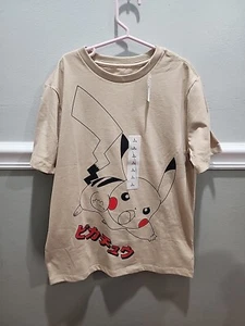BOYS OLD NAVY POKEMON PIKACHU GRAPHIC DESIGN T-SHIRT SIZE L ( 10 / 12 ) NEW - Picture 1 of 7