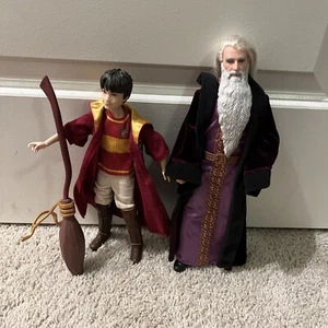 Lotto 2 action figure bambola Harry Potter 10" Mattel 2018 Silente-Harry - Foto 1 di 6