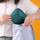 Geometric Pattern Sanitary Napkin Zipper Storage Bag Portable PU Makeup Bag St