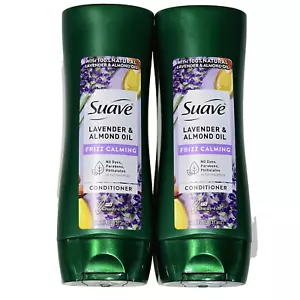 2 Pack Suave Lavender & Almond Oil Frizz Calming Conditioner 12.6oz - Picture 1 of 1