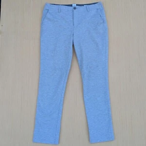 Pantaloni chino Gap Preppy business casual doppia maglia ragazza grigi morbidi donna 8 - Foto 1 di 7