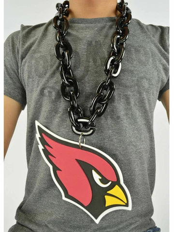 NFL Arizona Cardinals 3D Fan Chain Necklace Foam Magnet Cover