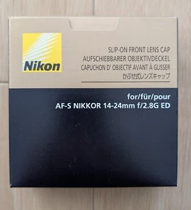 NIKON AF-S 14-24/2.8Gf [cover-type lens cap] / AIRMAIL with TRACKING - Picture 1 of 3