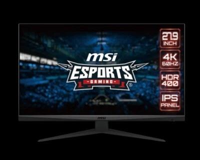 MSI G281UV Optix 27.9" 4K UHD Gaming LCD Monitor (Please Read Description) - Image 1 of 4