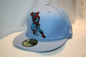 Spider-Man DC Marvel Comics Hero New Era 59FIFTY Character Basic FITTED CAP - Picture 1 of 7