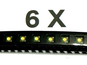 XPEWHT-L1-0000-009F8, 2850K, Warmweiss, 3V, 80lm, 350mA, 120°,Power LED, 6 Stück - Bild 1 von 4
