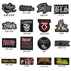 ZZ Top Zoso Twisted Sister Kiss Exodus Bethory outil NOFX nœud à enfiler patch