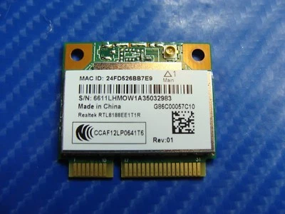 Toshiba Satellite 15.6" C55t-A5218 WiFi Wireless Card V000320310 RTL8188EE GLP* - Image 1 of 3