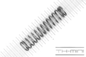 Compression spring 3mm applied 27x117mm 27.7kg spiral stainless steel stainless metal - Picture 1 of 1