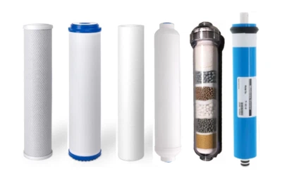 Replacement RO Filters & 75 GPD Membrane for 6 Stage Reverse Osmosis + Alkaline - Image 1 of 2