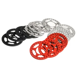 4 Pcs Alloy Replacement 1.9" Wheel Beadlock Ring Set For 1:10 RC Car Crawler - Picture 1 of 22