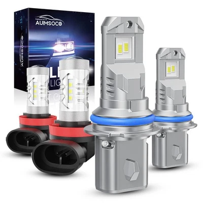 Kit de faros antiniebla de haz alto+bajo LED para Nissan Pathfinder 2005-2012 Foto 1 de 4