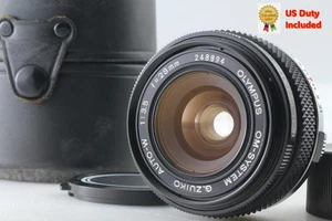[MINT w/Case] Olympus OM-System G.Zuiko Auto-W 28mm f/3.5 MF lens From JAPAN - Picture 1 of 8